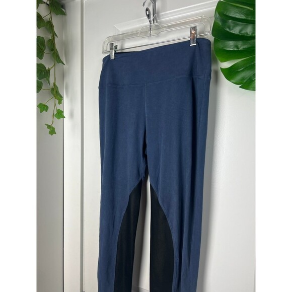 Spanx Faux Leather blue Suede Leggings size xL - Picture 3 of 12